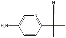Structure of 2-(5-Amino-2-pyridyl)-2-methylpropanenitrile