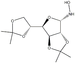 Structure of N-Hydroxy-2,3:5,6-bis-O-(1-methylethylidene)-alpha-D-glucofuranosylamine