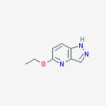 Structure of 1H-Pyrrolo[3,2-c]pyridine-4-methanamine, a-ethyl-