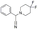 Structure of 2-(4,4-difluoropiperidin-1-yl)-2-phenylacetonitrile