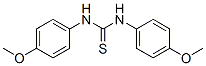 Structure of 1,3-bis(4-methoxyphenyl)thiourea
