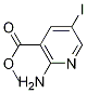 Structure of Methyl 2-amino-5-iodonicotinate
