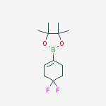 Structure of 2-(4,4-Difluorocyclohex-1-en-1-yl)-4,4,5,5-tetraMethyl-1,3,2-dioxaborolane