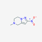 Structure of 5-methyl-2-nitro-4,5,6,7-tetrahydropyrazolo[1,5-a]-pyrazine