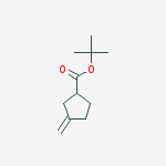 Structure of tert-butyl 3-methylenecyclopentanecarboxylate