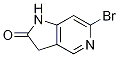 Structure of 6-BroMo-1,3-dihydro-pyrrolo[3,2-c]pyridin-2-one