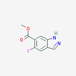 Structure of 1H-Indazole, 6-bromo-3-(3-chloropropyl)-