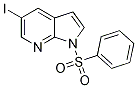 Structure of 1-Benzenesulfonyl-5-iodo-1H-pyrrolo[2,3-b]pyridine