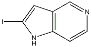 Structure of 2-iodo-1h-pyrrolo[3,2-c]pyridine