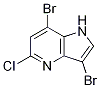 Structure of 3,7-DibroMo-5-chloro 4-azaindole