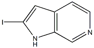 Structure of 2-Iodo-6-azaindole