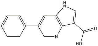 Structure of 6-Phenyl-3-(4-azaindole)carboxylic acid