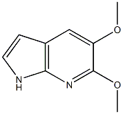 Structure of 5,6-DiMethoxy-7-azaindole