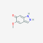 Structure of 1H-Indazol-6-amine, 1,3-dimethyl-