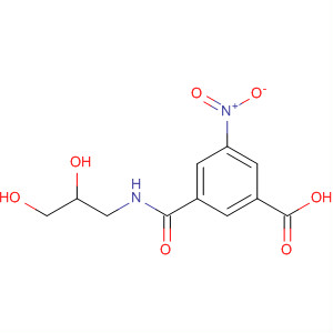 3-[(2,3-Dihydroxypropyl)carbamoyl]-5-nitrobenzoic acid结构式