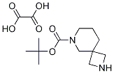 Structure of tert-butyl 2,6-diazaspiro[3.5]nonane-6-carboxylate hemioxalate