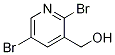 Structure of (2,5-dibroMopyridin-3-yl)Methanol