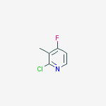 Structure of 2-Chloro-4-fluoro-3-methylpyridine