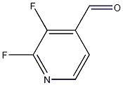 Structure of 2,3-Difluoropyridine-4-carboxaldehyde