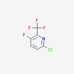 Structure of 6-Chloro-3-fluoro-2-(trifluoromethyl)pyridine