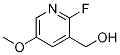 Structure of 2-fluoro-5-methoxy-3-Pyridinemethanol