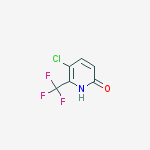 Structure of 5-chloro-6-(trifluoromethyl)-1h-pyridin-2-one
