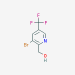 Structure of (3-Bromo-5-(trifluoromethyl)pyridin-2-yl)methanol