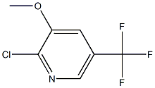Structure of 2-Chloro-3-methoxy-5-(trifluoromethyl)pyridine