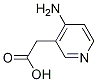 2-(4-氨基吡啶-3-基)乙酸结构式