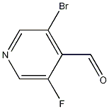 Structure of 3-Bromo-5-fluoroisonicotinaldehyde