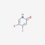 Structure of 5-fluoro-4-iodopyridin-2-ol