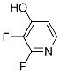 Structure of 2,3-difluoro-4-hydroxypyridine