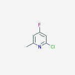 Structure of 2-CHLORO-4-FLUORO-6-METHYLPYRIDINE