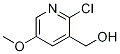 (2-chloro-5-Methoxy pyridin-3-yl)Methanol结构式