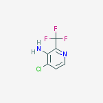 Structure of 4-chloro-2-(trifluoromethyl)pyridin-3-amine