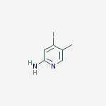 Structure of 4-iodo-5-methylpyridin-2-amine