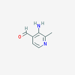 3-amino-2-methylpyridine-4-carbaldehyde结构式