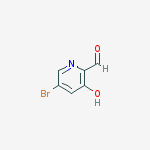 Structure of 5-bromo-3-hydroxypyridine-2-carbaldehyde