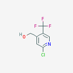Structure of 2-Chloro-5-(trifluoroMethyl)-4-pyridineMethanol