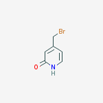 Structure of 4-(bromomethyl)pyridin-2-ol