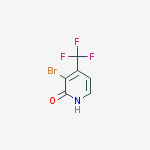 Structure of 3-Bromo-2-hydroxy-4-(trifluoromethyl)pyridine