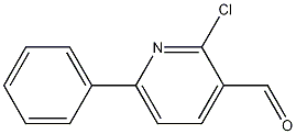 Structure of 2-Chloro-6-phenylpyridine-3-carboxaldehyde