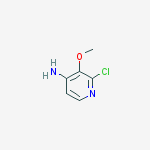 Structure of 2-chloro-3-methoxy-pyridin-4-amine