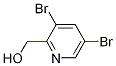 Structure of (3,5-dibromopyridin-2-yl)methanol