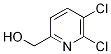 (5,6-dichloropyridin-2-yl)Methanol结构式