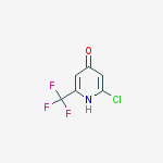 Structure of 2-CHLORO-6-(TRIFLUOROMETHYL)PYRIDIN-4-OL