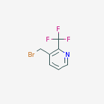 Structure of 3-(bromomethyl)-2-(trifluoromethyl)pyridine