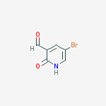 Structure of 5-bromo-2-oxo-1h-pyridine-3-carbaldehyde