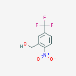 Structure of [2-nitro-5-(trifluoromethyl)phenyl]methanol