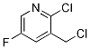 Structure of 2-Chloro-3-chloroMethyl-5-fluoro-pyridine